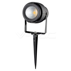 12W LED Garden Spike Lamp Black Body 400