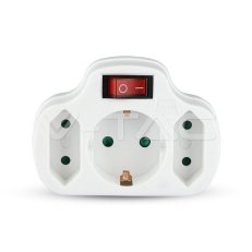 Adapter With Switch & Earthing Contact 2
