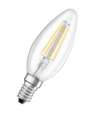 Světelný zdroj OSRAM LED SUPERSTAR PLUS CLASSIC B FILAMENT 3.4W 927 Clear E14