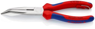 Půlkulaté kleště s břity (úzké ploché kleště) 200 mm KNIPEX 26 25 200 T BK