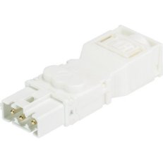 vidlice na kabel, 3-pól, gesis mini, barva bílá WIELAND 91.932.4053.0