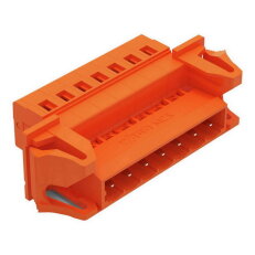 Konektor s pájecími piny CAGE CLAMP 2,5mm2 oranžová 7pól. WAGO 231-637/114-000