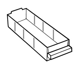 Zásuvka pro magazín S 250-1 (58x80x250 mm) CIMCO 407273