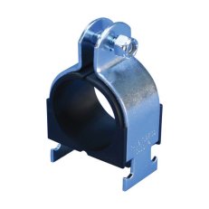 Trubková svorka s gumovou výplní, vnitřní průměr 28,6 mm, 1' meděná trubka