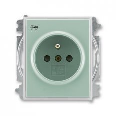 ABB 5589E-A02357 22 Zásuvka s přepěťovou ochranou,akusticá signalizace poruchy