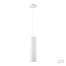 Závěsné LED svítidlo se skleněným stínidlem OSMONT KUMA S3 64W IP20 DALI 4K bílá