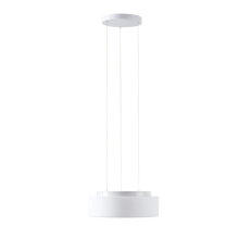Závěsné LED svítidlo se skleněným stínidlem OSMONT ERIS LE2 13W IP40 3K bílá