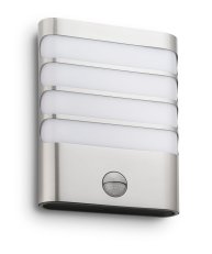 Nástěnné svítidlo Raccoon IR inox 1x3W PHILIPS 172744716
