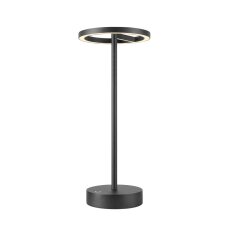 VINOLINA ONE stolní lampa, aku, IP54, 2700 K, TOUCH, černá SLV 1007359