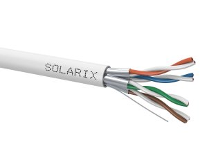 Instalační kabel CAT6A STP LSOH Dca s1 d2 a1 500m/cívka SOLARIX 26000025