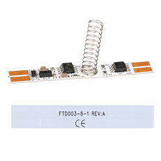 Dotykový stmívač LED pásku do hliníkových profilů s pružinou 2A 8mm