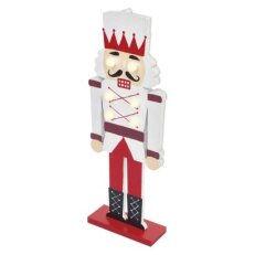 LED dřevěný louskáček, 29 cm, 1× CR2032, vnitřní, teplá bílá EMOS DCWW38