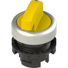 Přepínač Dlouhá páka, d22mm, 2, žlutá, plast, chrom, IP67 PIZZATO E21SE22ACA59AB