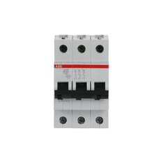 S203-B50 3 fázový jistič 50 A char. B 6kA ABB 2CDS253001R0505