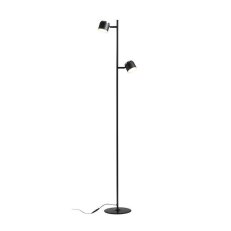 NOVA II stojanová černá chrom/mléčný akryl 230V LED 2x3.5W 3000K RENDL R14277
