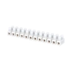 Přístrojová svorkovnice PA10PS, 12x1-6mm2, T85, PP, bílá ELEMAN 1101041