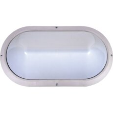 Nástěnné svítidlo Robin ovál bílá 2x60W IP54 E27 COMPOLUX 916974/08