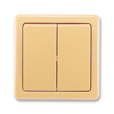 ABB Swing Přepínač kompletní ř.5 10AX 250 Vstř. béžová BLISTR 3557G-05340 D1W