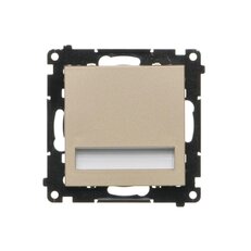 LED osvětlení, 230 V / 1,1 W, barva světla studená bílá (5900K) champagne matná
