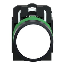 Schneider XB5AA11 P/B,bílý,1N/O, zpětný návrat