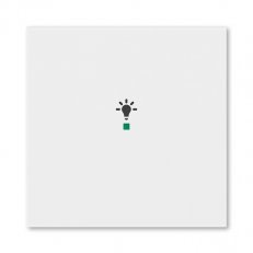 ABB Levit Kryt 1násobný symbol osvětlení bílá 6220H-A01001 03