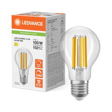 LEDCLA100GLOWDIM11W930 FILCL E27 P LEDV