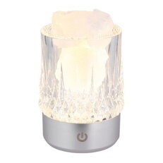 Stolní lampa LIZZY stříbro LED 1W,95lm, 3000K GLOBO 21044S