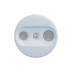 Účastnická zásuvka GREENLUX KLIKLAP M/TV/K Sky blue, TV+R (koncová)