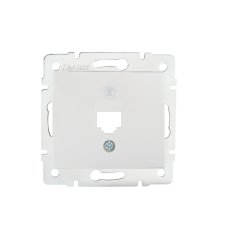 Adaptér datové zásuvky DOMO 1xRJ45 bílá 25920 Kanlux