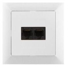 Zásuvka komunikační 2x8 pin PREMIUM 2 PC GREENLUX GXKP050