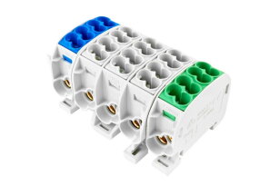 Svorkovnice rozbočovací HLAK 25//5 C N3LPE 152A 5pól. CU IP20 M/3xŠ/Z na DIN