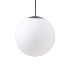 Závěsné svítidlo ADRIA P3 HP 52W IP40 4K NZ3h SKLO OPAL černá OSMONT ADR63010