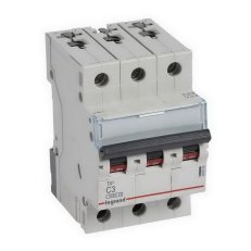TX3 JISTIČ, 3 PÓLOVÝ, CHAR. C, 3A 6000A LEGRAND 403539