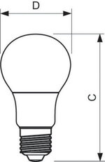 LED žárovka PHILIPS CorePro LEDbulb ND 5-40W A60 E27 830