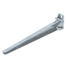 OBO AWV 61 FT Nástěnný výložník variabilní se základovou deskou B610mm Ocel