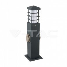 1 Way Gerden Socket With Lamp IP44