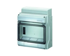 KV 90-Jističová skříň polykarbonát 9 modulů (9x18 mm), IP65 HENSEL KV PC 8109