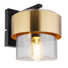 Nástěnné svítidlo MILLEY černá 1x E27, max. 60W 230V GLOBO 15560W