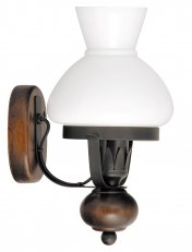 Petronel E27 1x 60W IP20 matná černá RABALUX 7077
