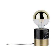 Stolní lampa Vala 1-ramenné mosaz kartáčovaná/mramor černá 797.42 PAULMANN 79742
