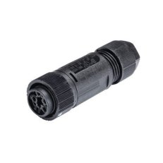 zásuvka na kabel 4-pól, RST16i5, kabel 7,1-13mm, černý WIELAND 46.051.4554.1