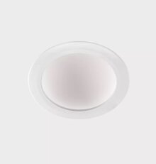 DISC TINA  DEEP Recessed with Frame Whit