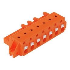 Pružinová svorka CAGE CLAMP oranžová 2,5mm2 7pól. oranžová WAGO 2231-707/031-000