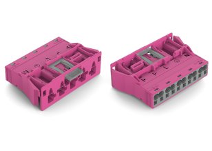 Zástrčka Snap-In 5pól. Kód. B Růžová WAGO 770-795/080-000