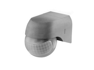 SENSOR PIR pohybové čidlo 180° IP44 - stříbrná PANLUX SL2300/CH