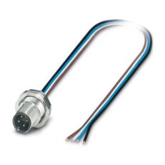 Přístrojový konektor zezadu stěny SACC-DSI-M12MS-4CON-PG9/0,5 VA 1405239