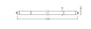 Světelný zdroj LEDVANCE LED TUBE T5 AC MAINS P 1449 mm 18W 840