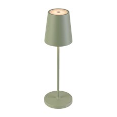 VINOLINA TWO stolní svítidlo, aku, IP65, 2200/2700/3000 K, TOUCH, zelená