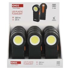 COB LED svítilna plastová, 3× AAA EMOS P4715