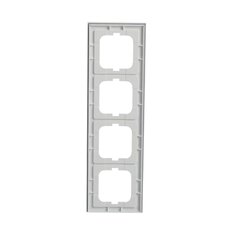 Čtyřrámeček bílé sklo 1724-280 ABB 2CKA001754A4440